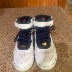 Nike Air Force 1 Olympic High Tops 2012 Vintage Preowned Cond